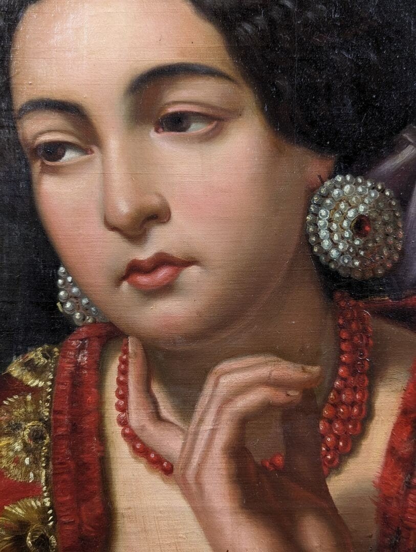 19th Century School Painting-photo-2