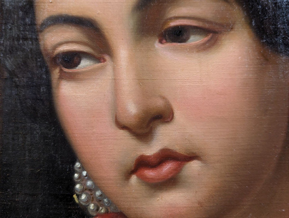 19th Century School Painting-photo-3