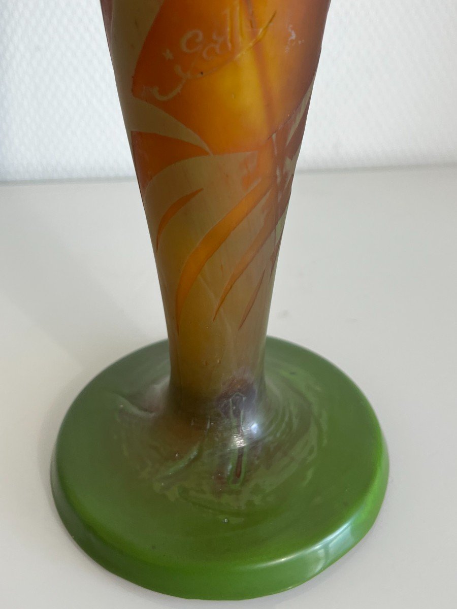 Vase Emile Gallé-photo-2