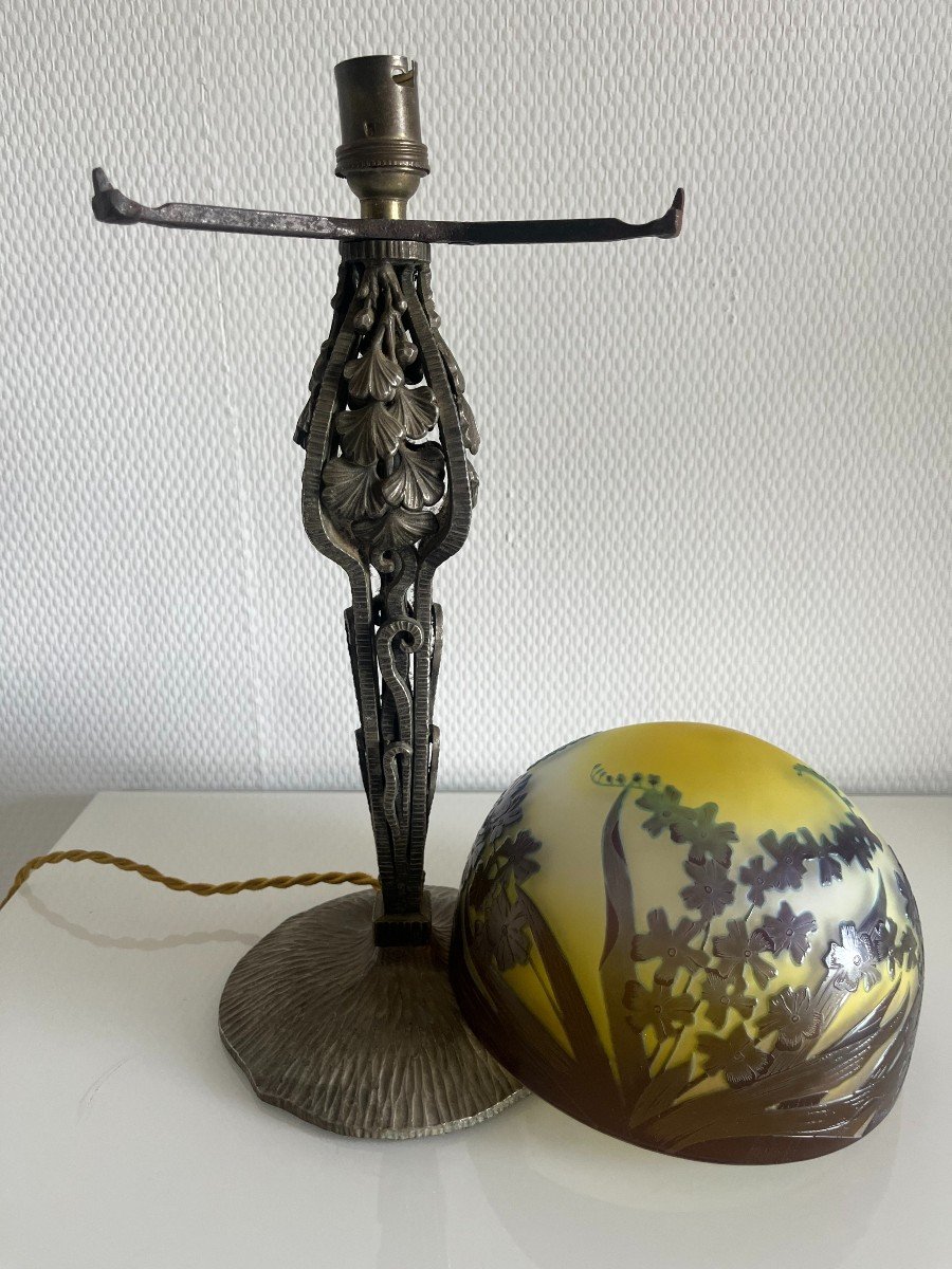 Lampe Emile Gallé -photo-2