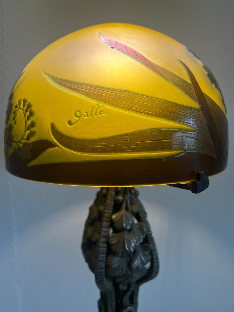 Lampe Emile Gallé -photo-4