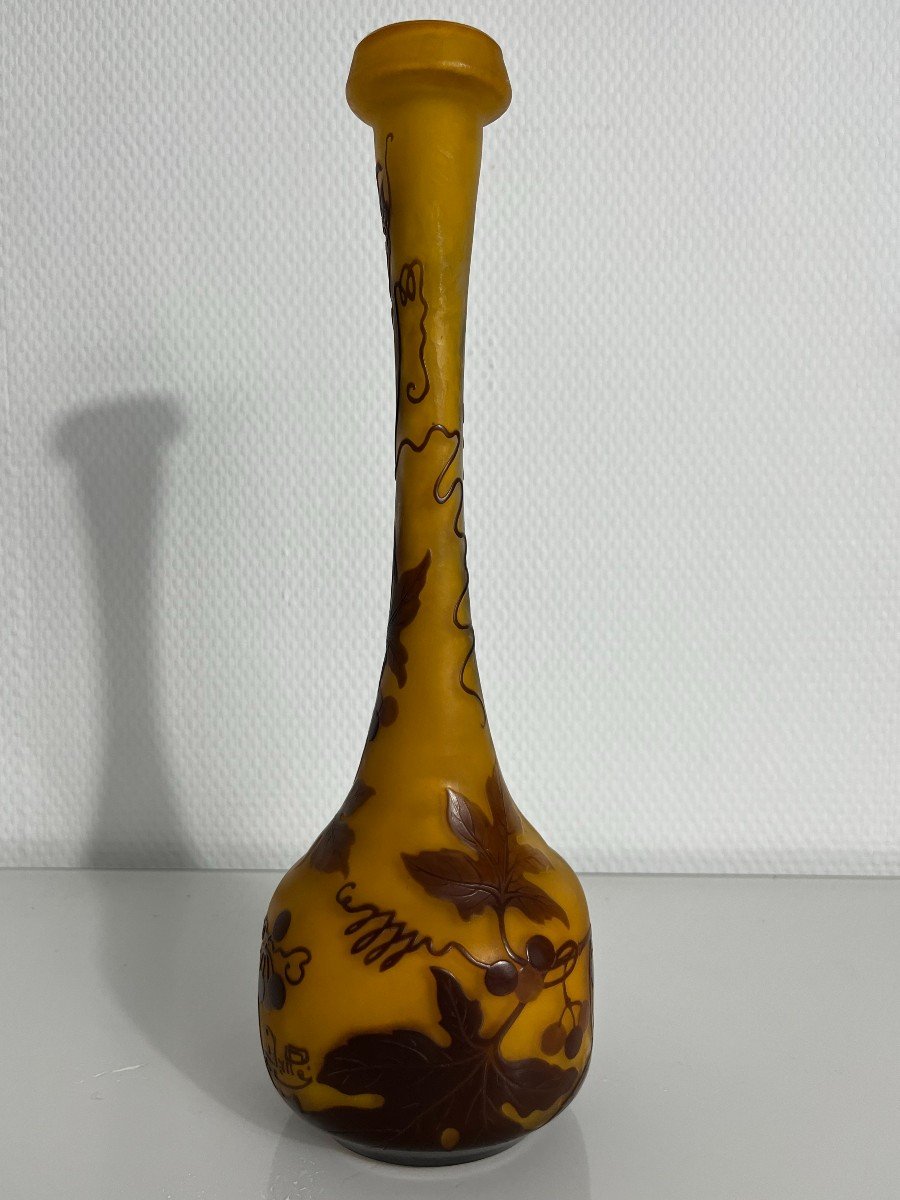 Vase Emille Gallé -photo-3