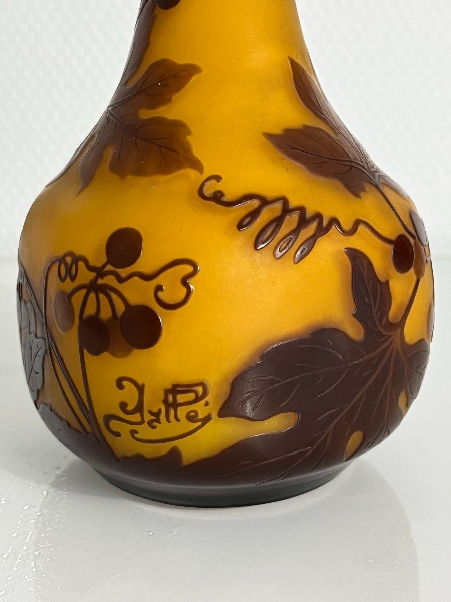 Vase Emille Gallé -photo-4
