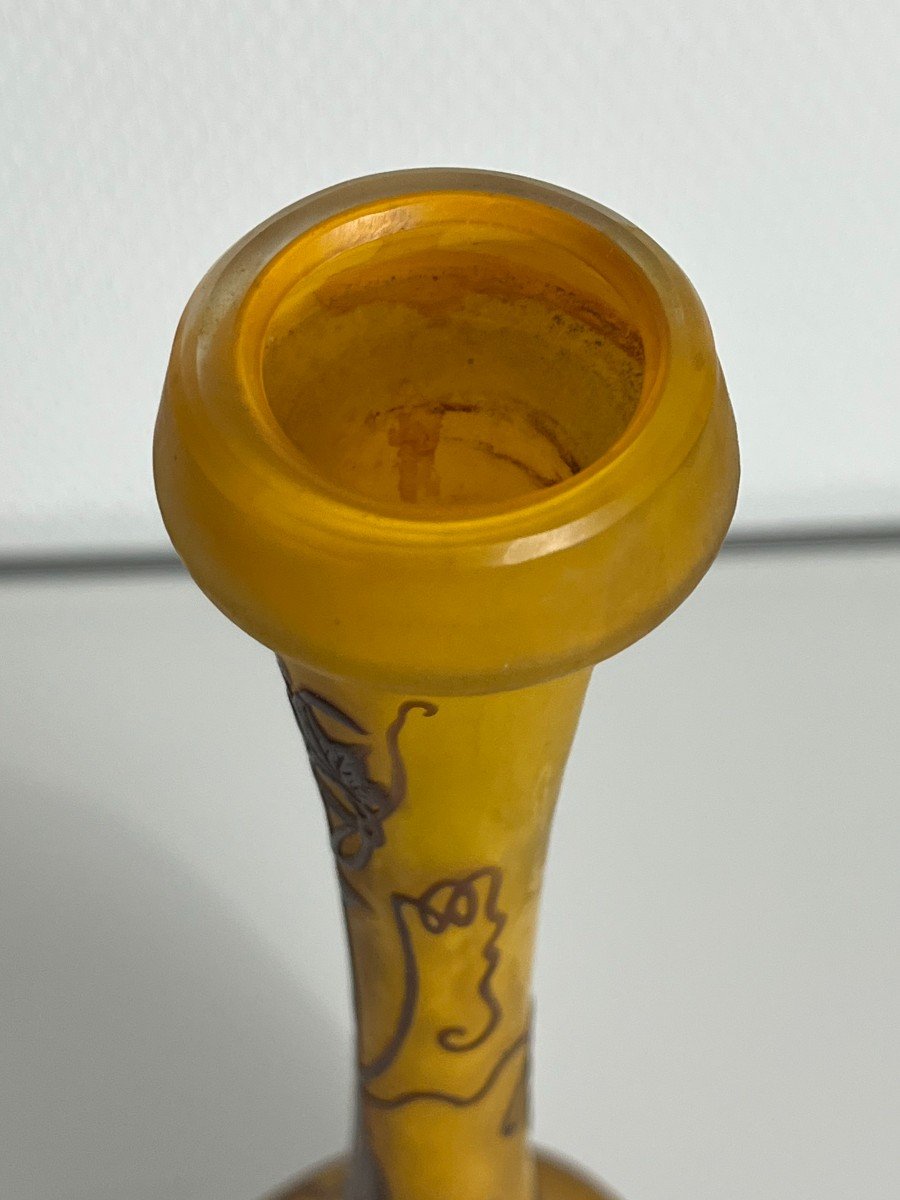 Vase Emille Gallé -photo-1