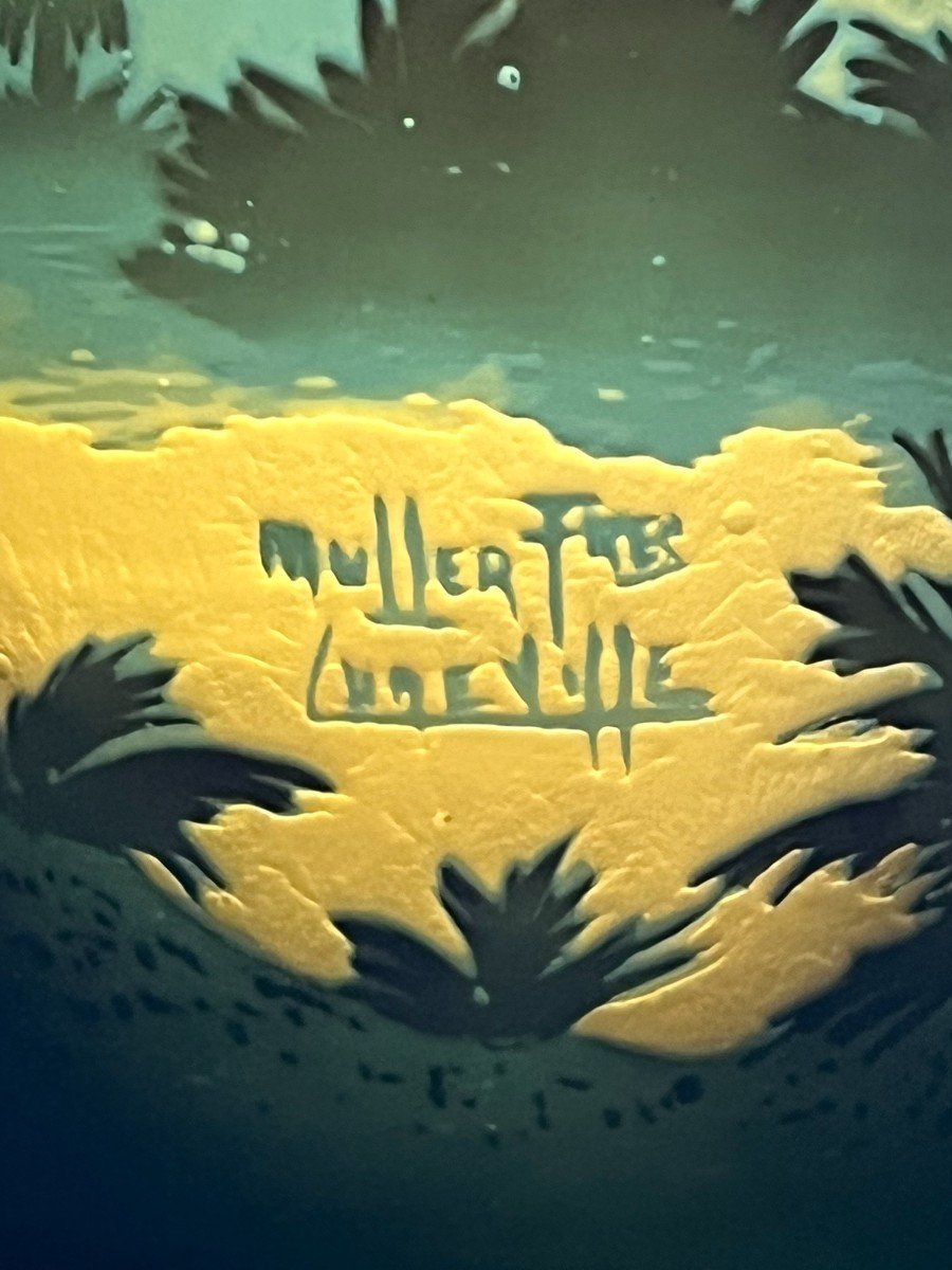 Vase Muller Frères Lunéville -photo-2