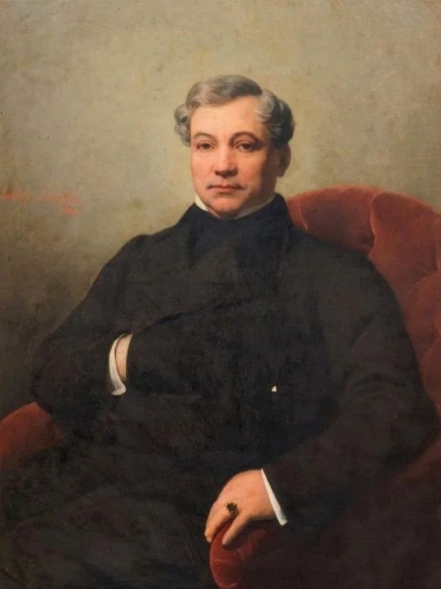 Grand portrait de Henry SCHEFFER -photo-2