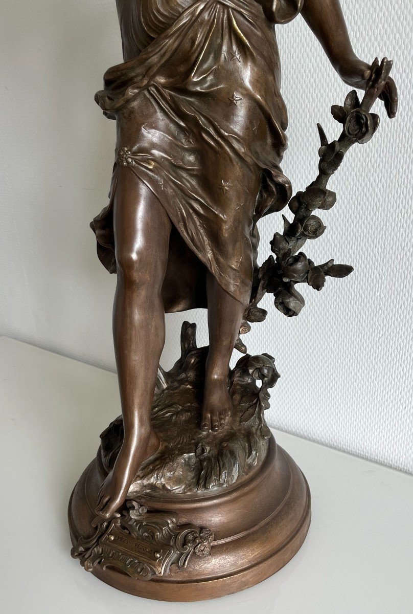 Pendule Mystérieuse Par L. Moreau -photo-4