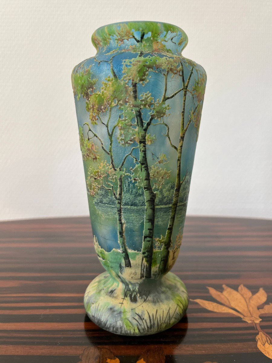 Vase Daum Nancy -photo-3