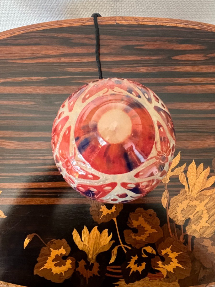 Le Verre Francais Veilleuse Aux Papillons -photo-4