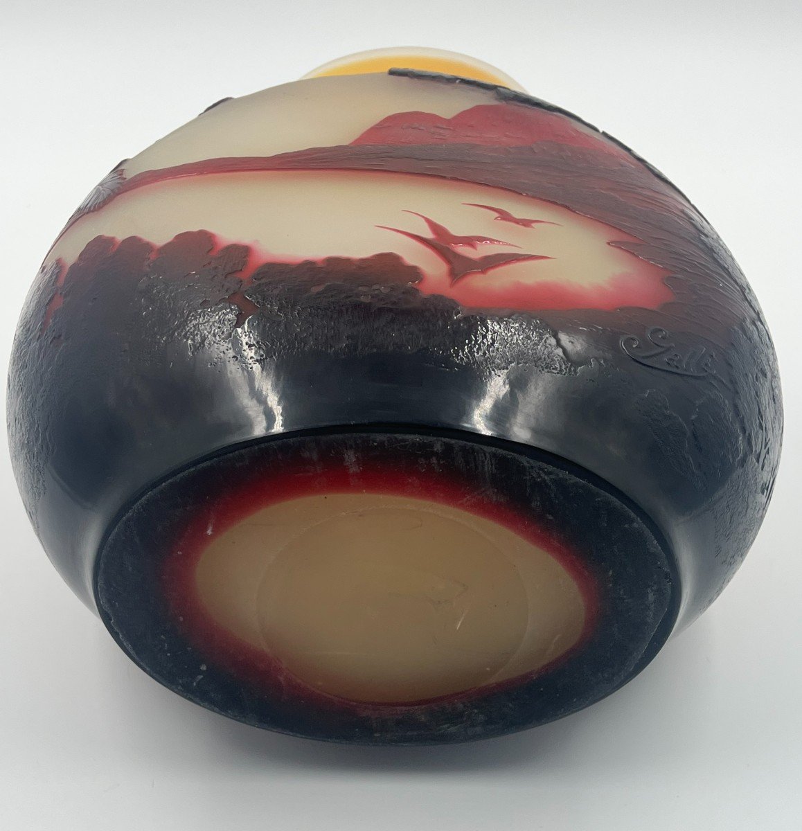 Emile Gallé Vase “rio Bay”-photo-6