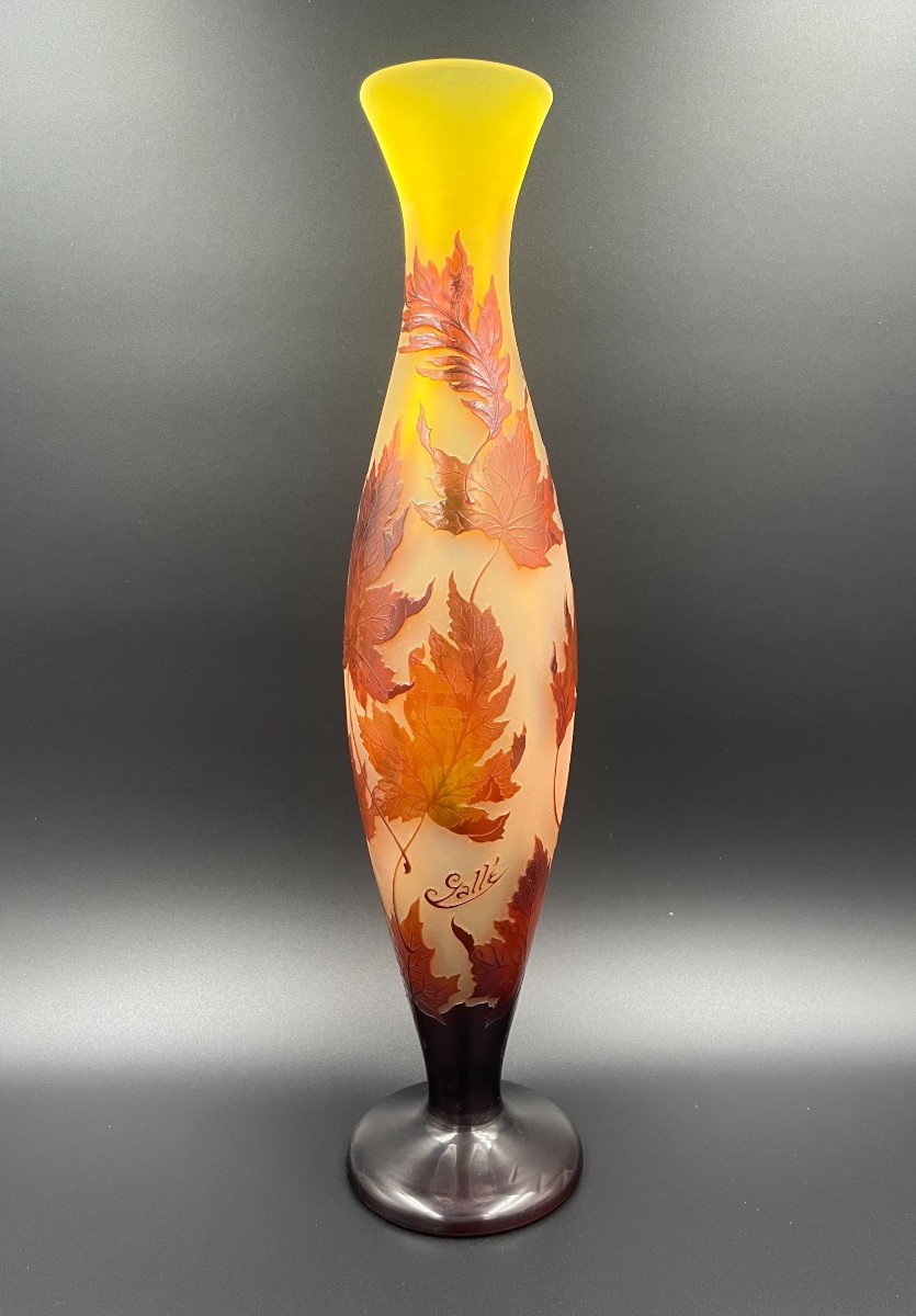 Vase Emille Gallé 