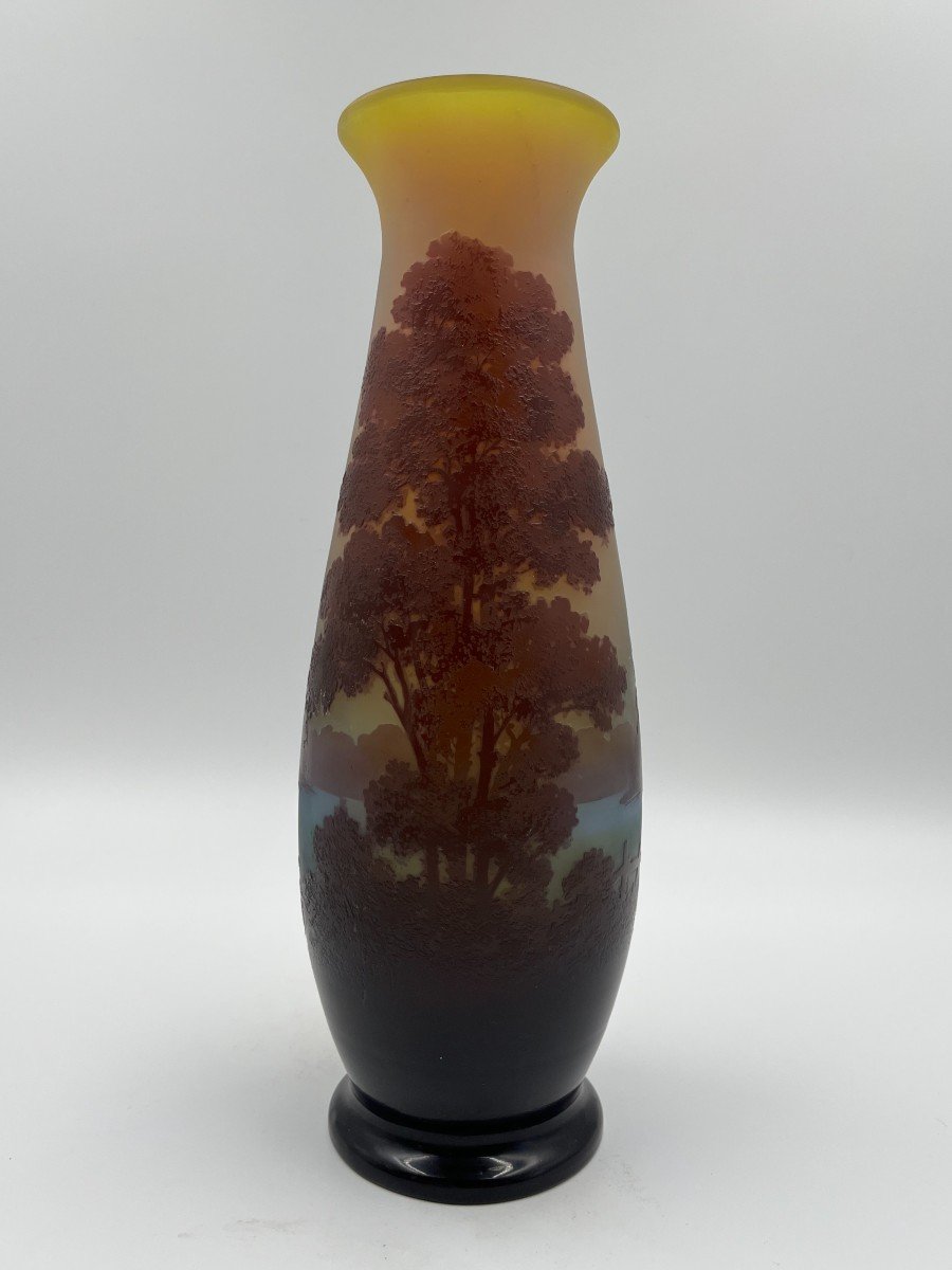 Vase Emile Gallé -photo-2
