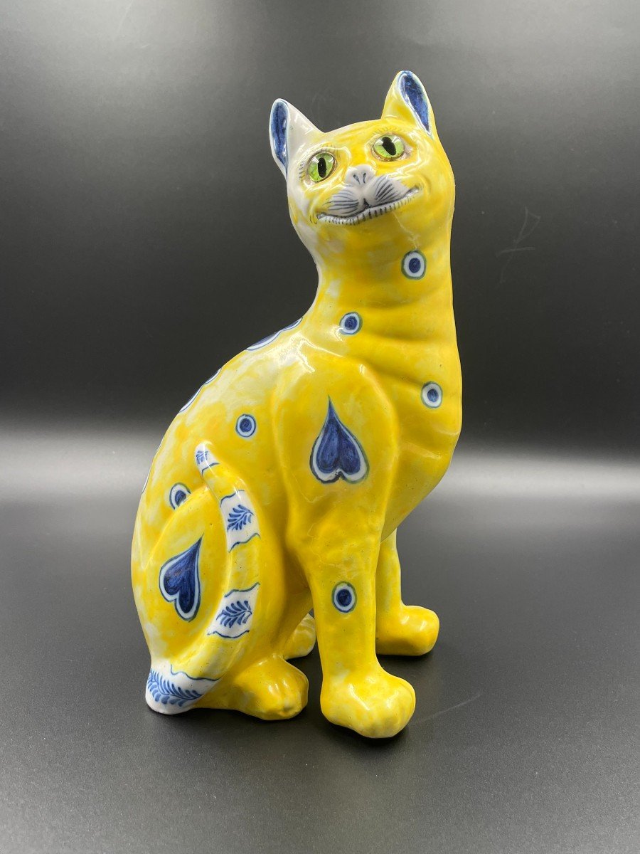 Chat  Emile Gallé