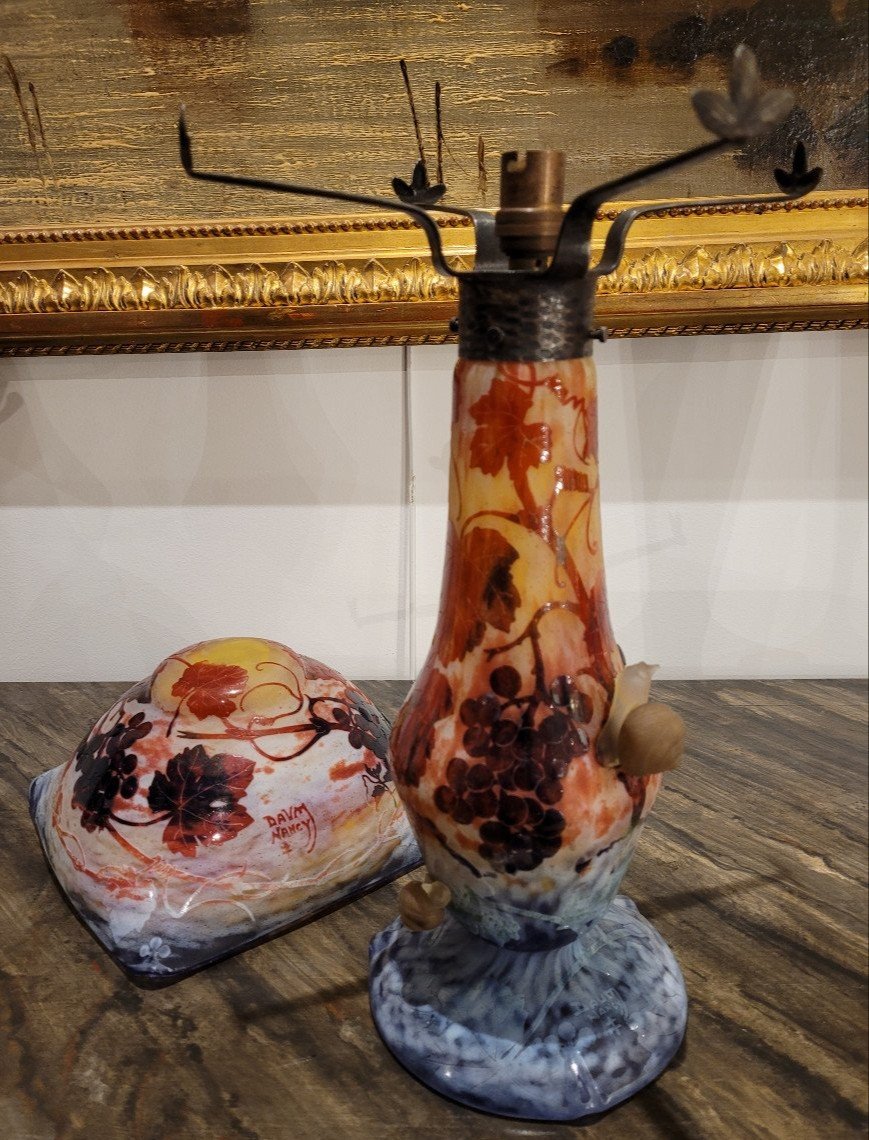 lampe DAUM aux escargots -photo-4