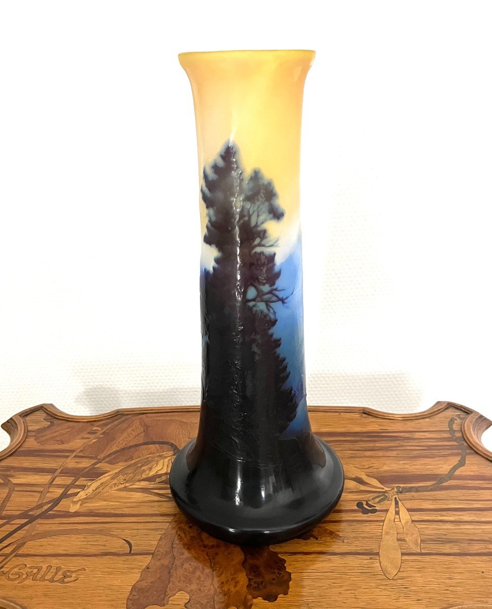 Vase Emille Gallé -photo-4