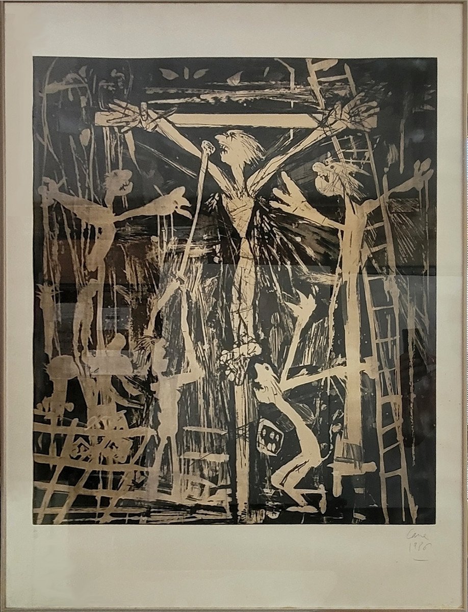 Gravure eau forte de Louis CANE