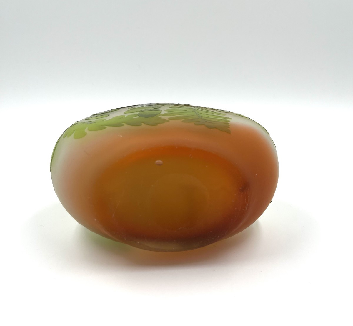 Emile Gallé "hazelnut" Gourd Vase-photo-3