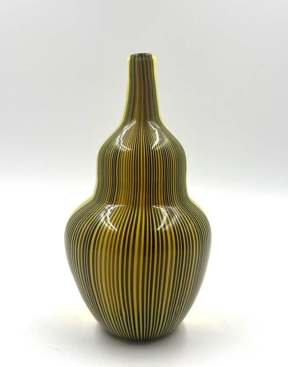 vase Carlo Scarpa Vinini  " tessuto"-photo-2