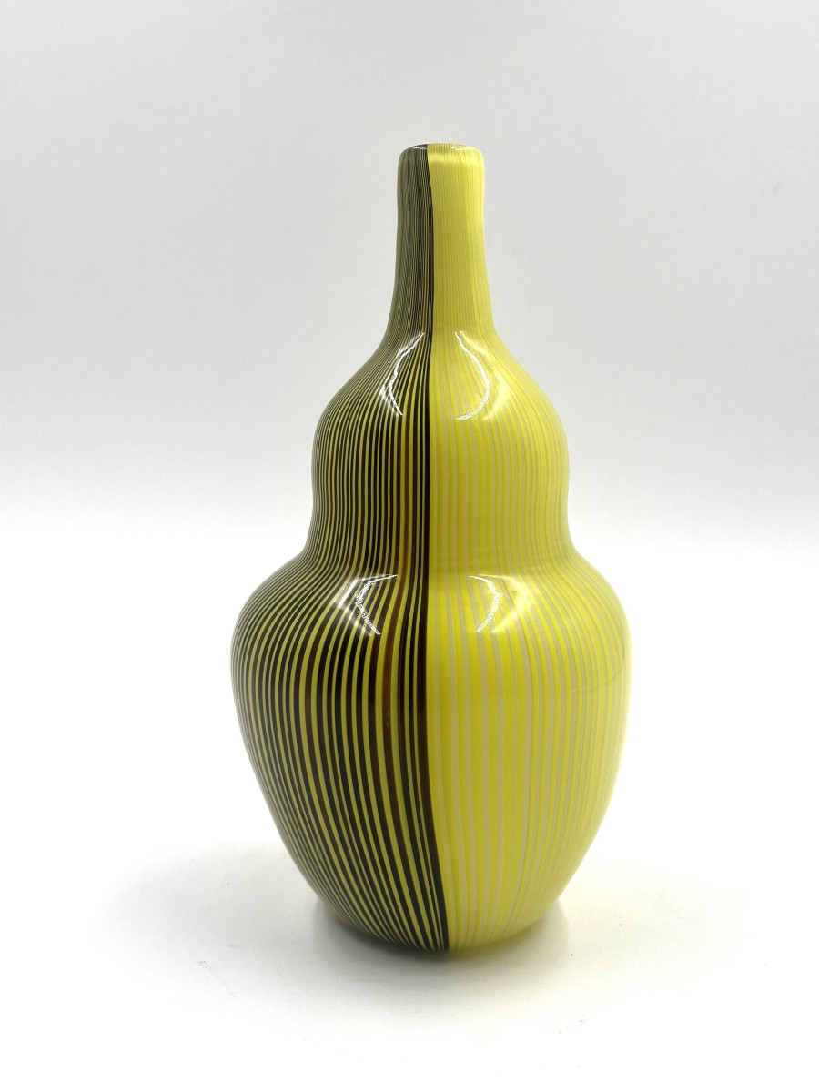 vase Carlo Scarpa Vinini  " tessuto"
