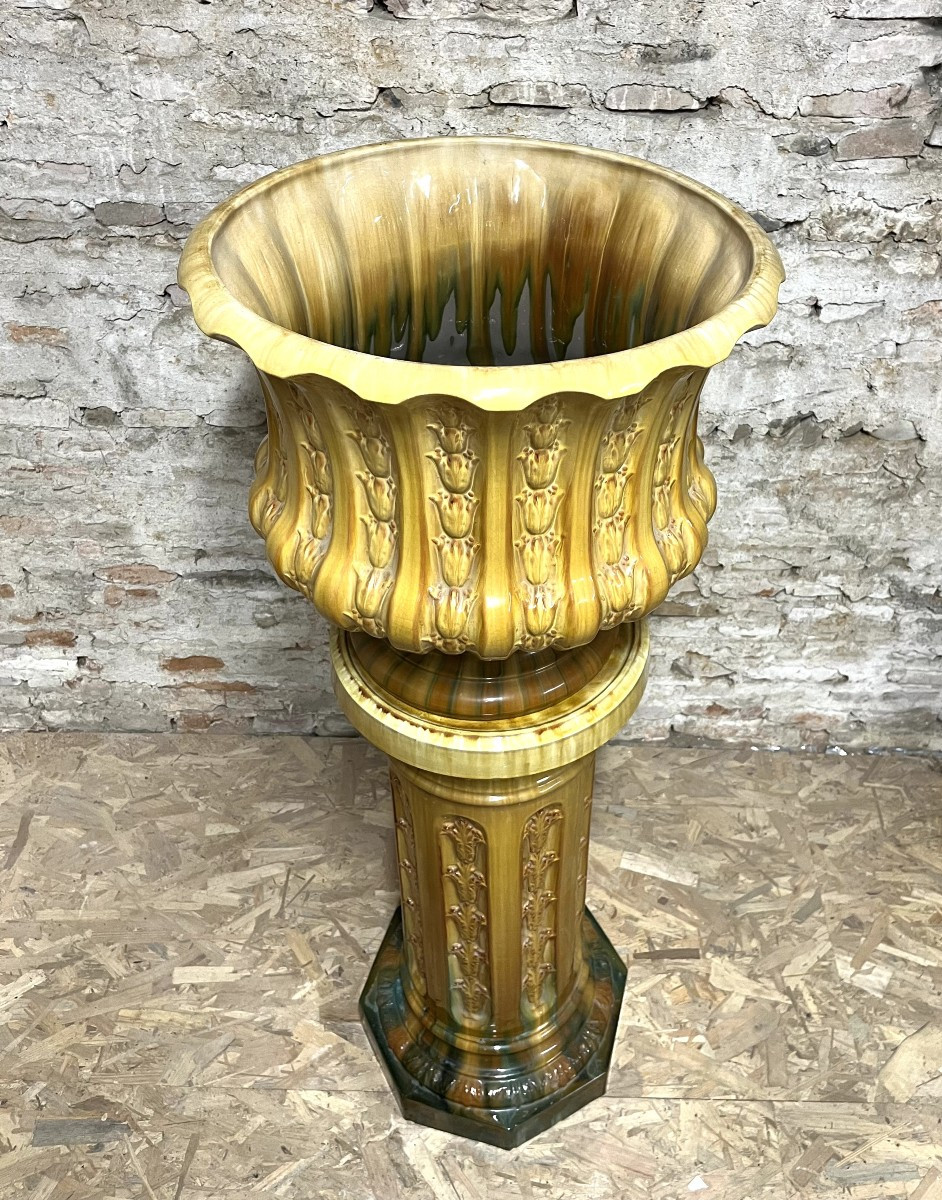 colonne et cache pot esprit Massier-photo-4