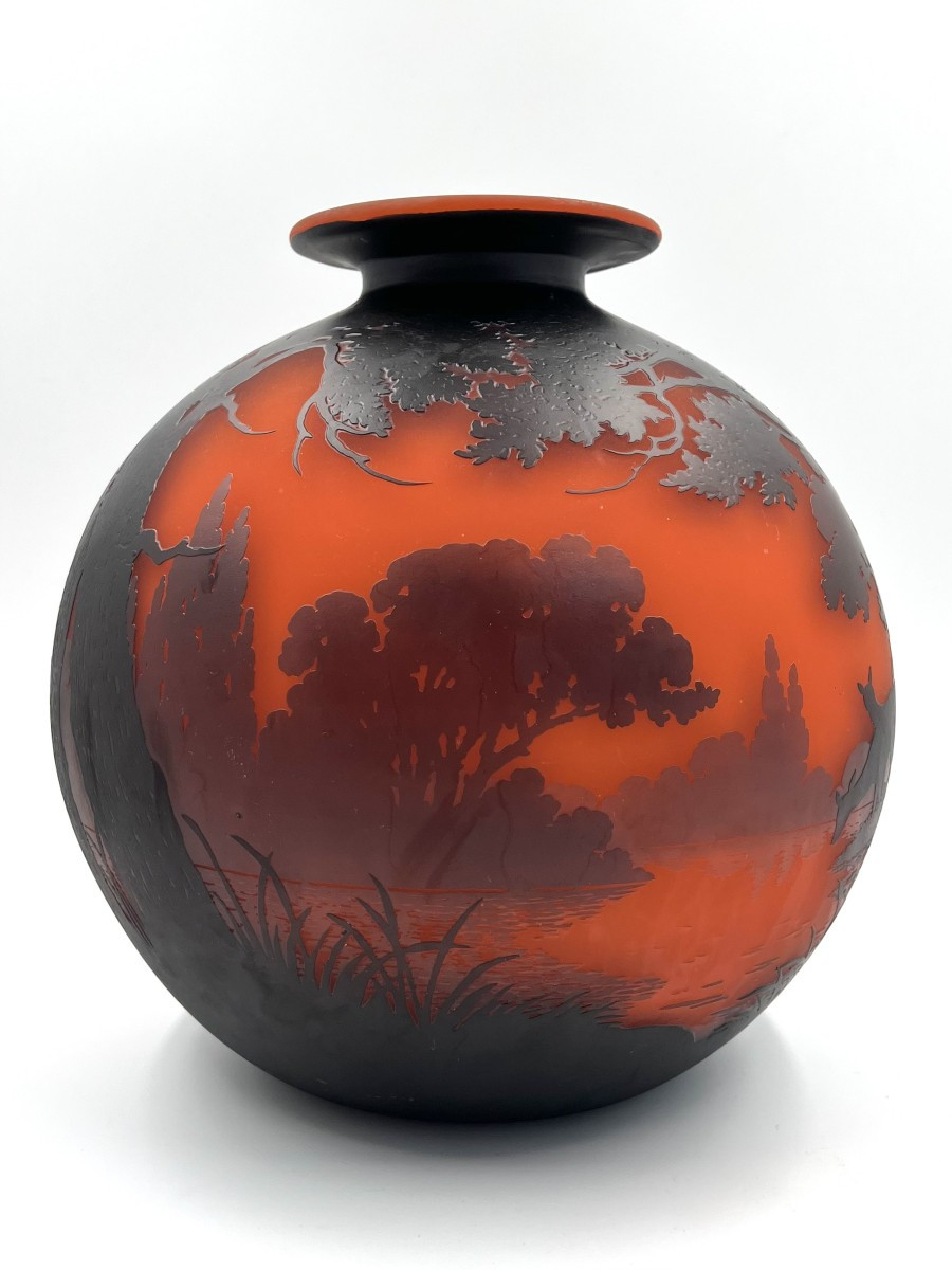 Vase Muller Freres Luneville -photo-4