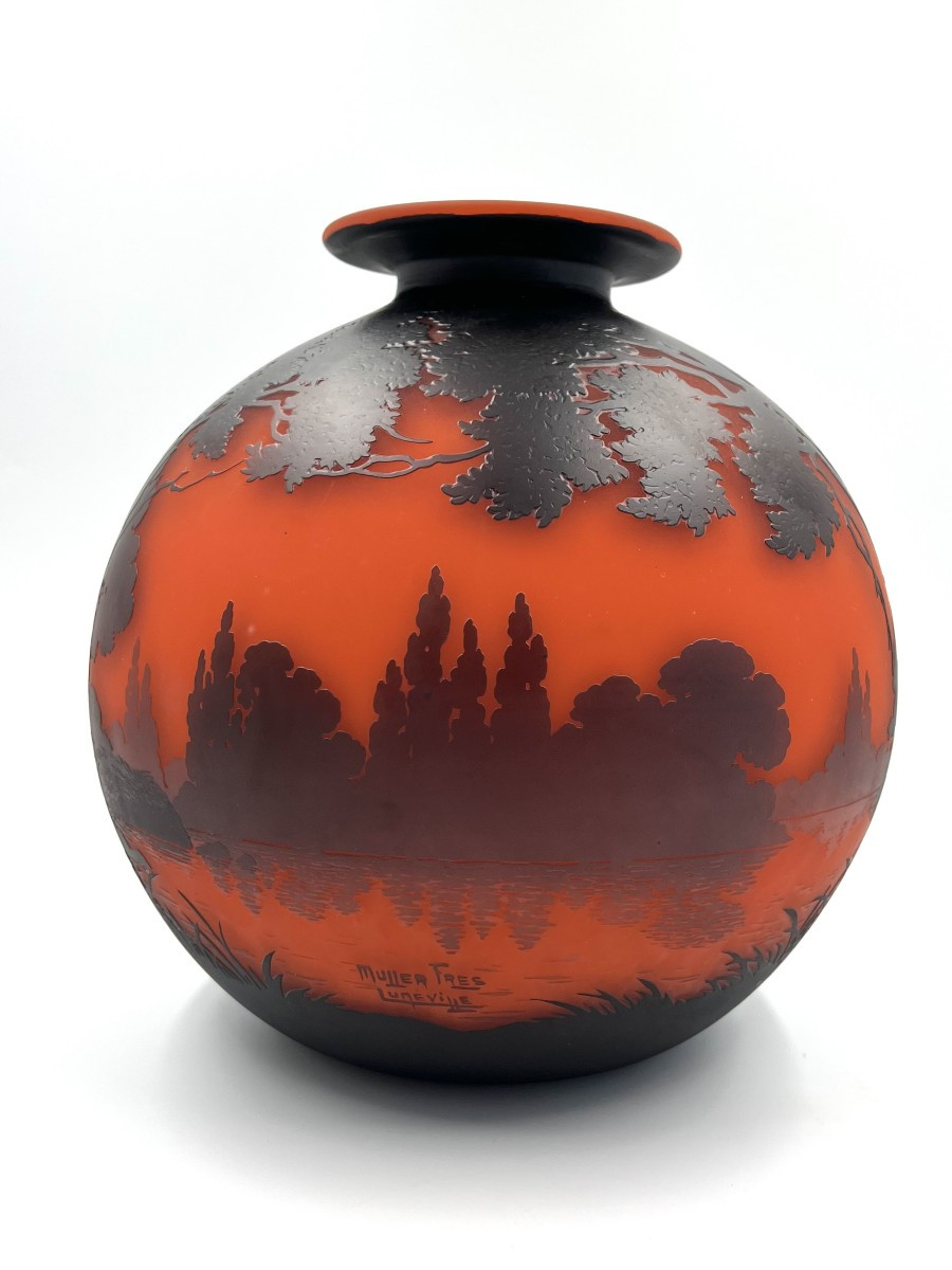Vase Muller Freres Luneville -photo-1