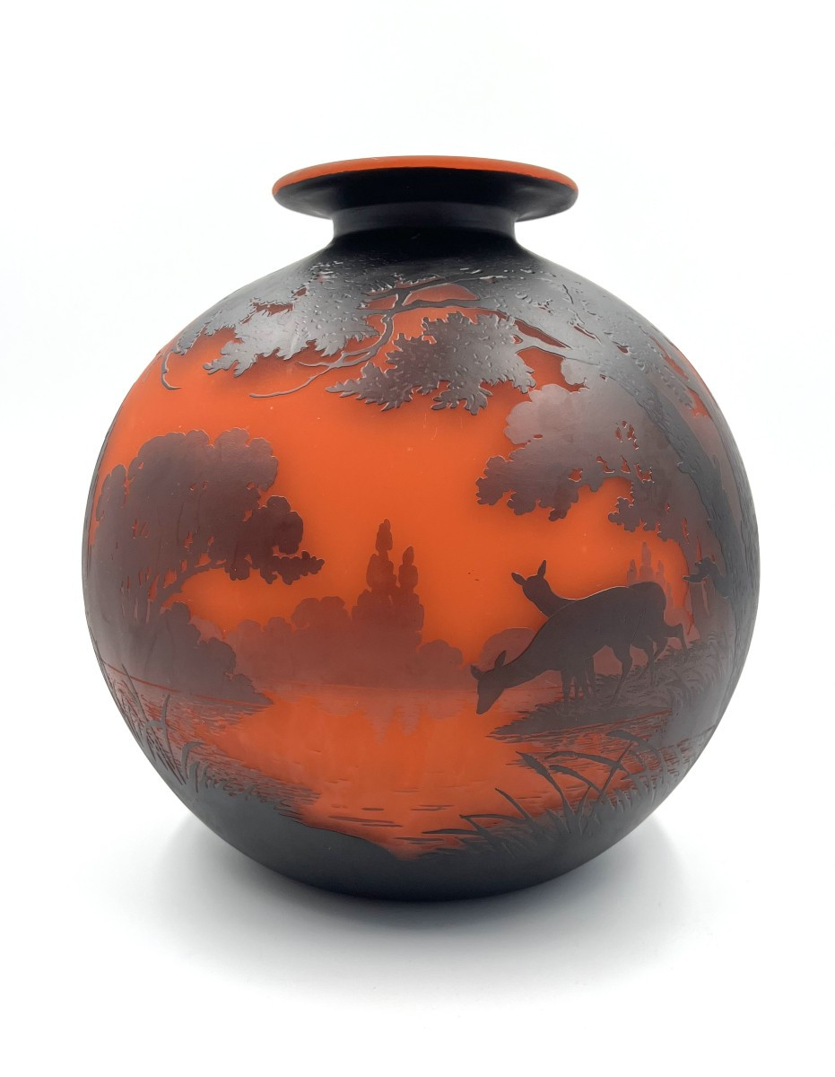 Vase Muller Freres Luneville 