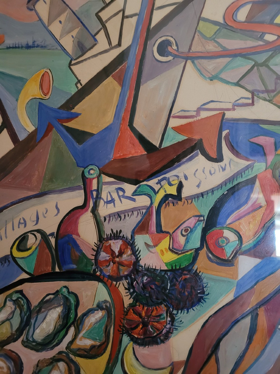 tableau cubiste de  Omer Thomas LASSONDE-photo-3