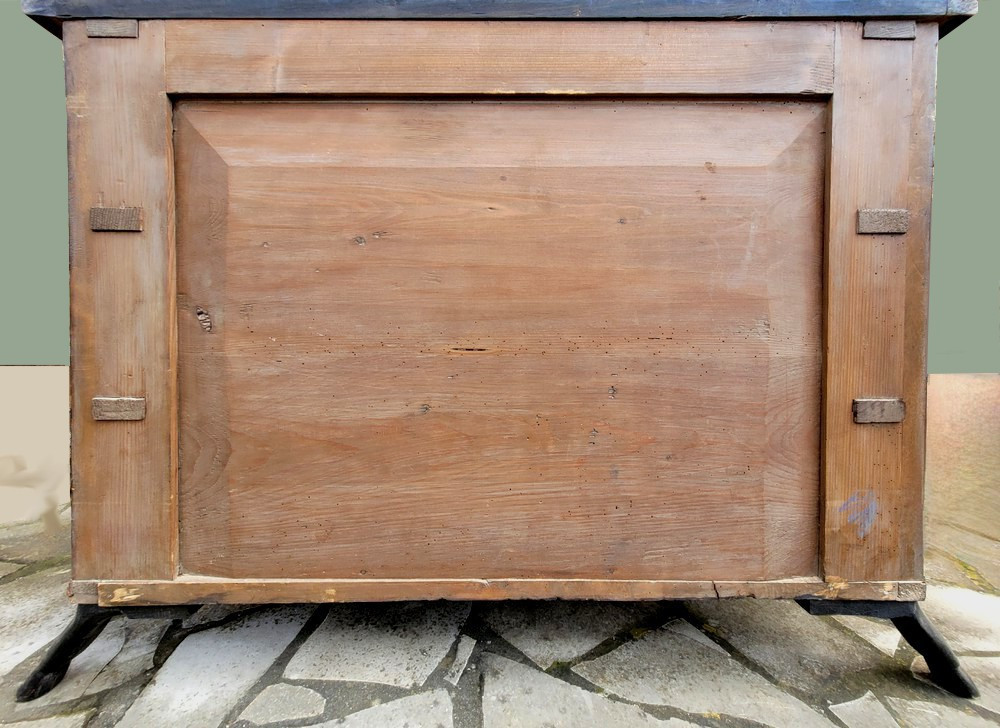 Small Mazarine Chest Of Drawers In Louis XIV Style, 19th Century-photo-4