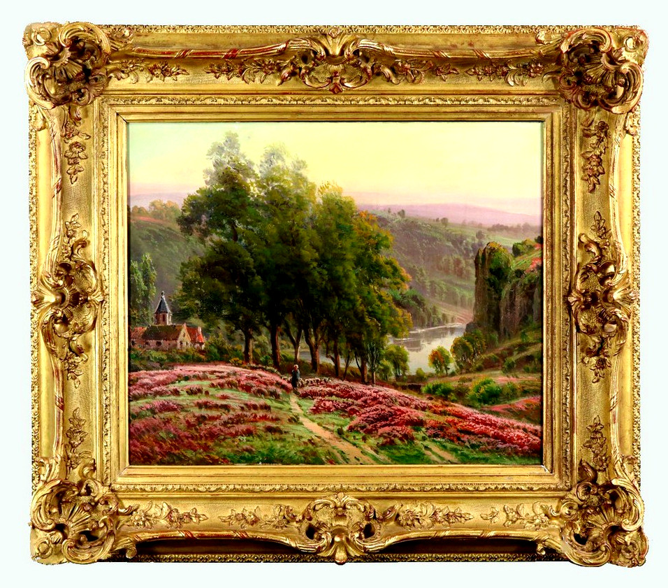 Tableau de Gaston ANGLADE XIXe