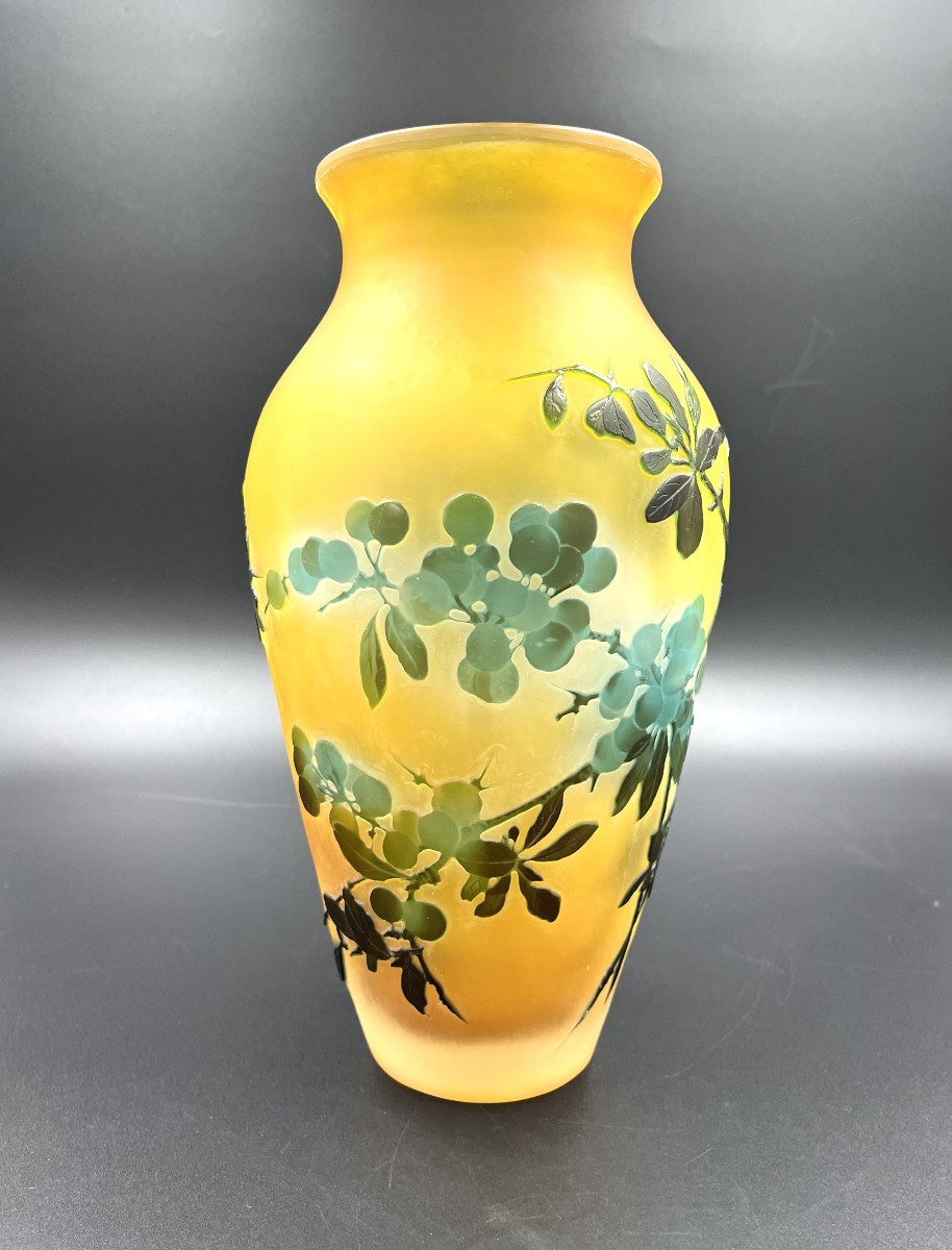 Vase Emille Gallé -photo-3