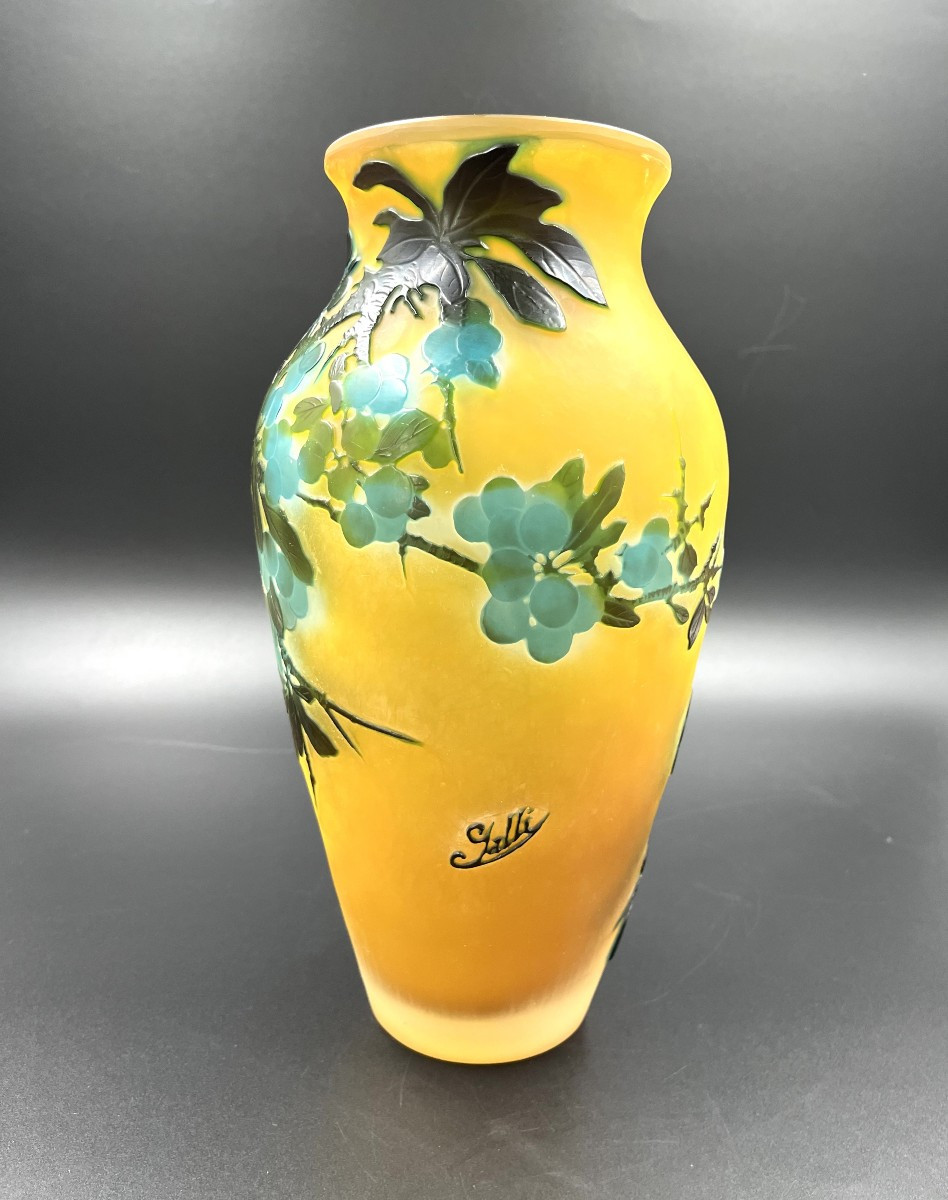Vase Emille Gallé -photo-4