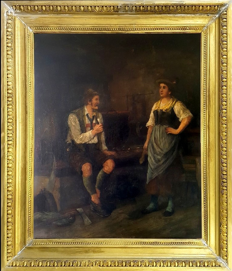 Tableau de Ignatz Felix  GUGGENBERGER-photo-2