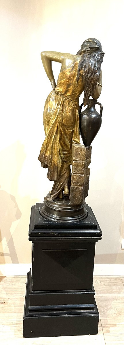 "rebecca" Gilded Terracotta, Goldscheider-photo-1