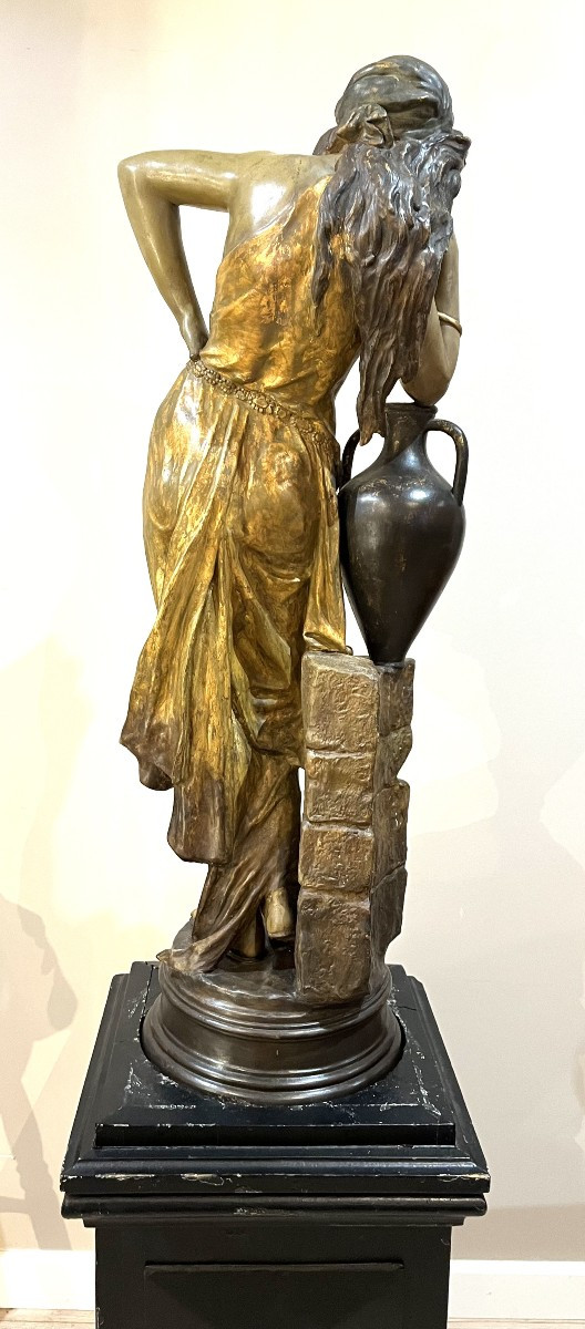 "rebecca" Gilded Terracotta, Goldscheider-photo-2