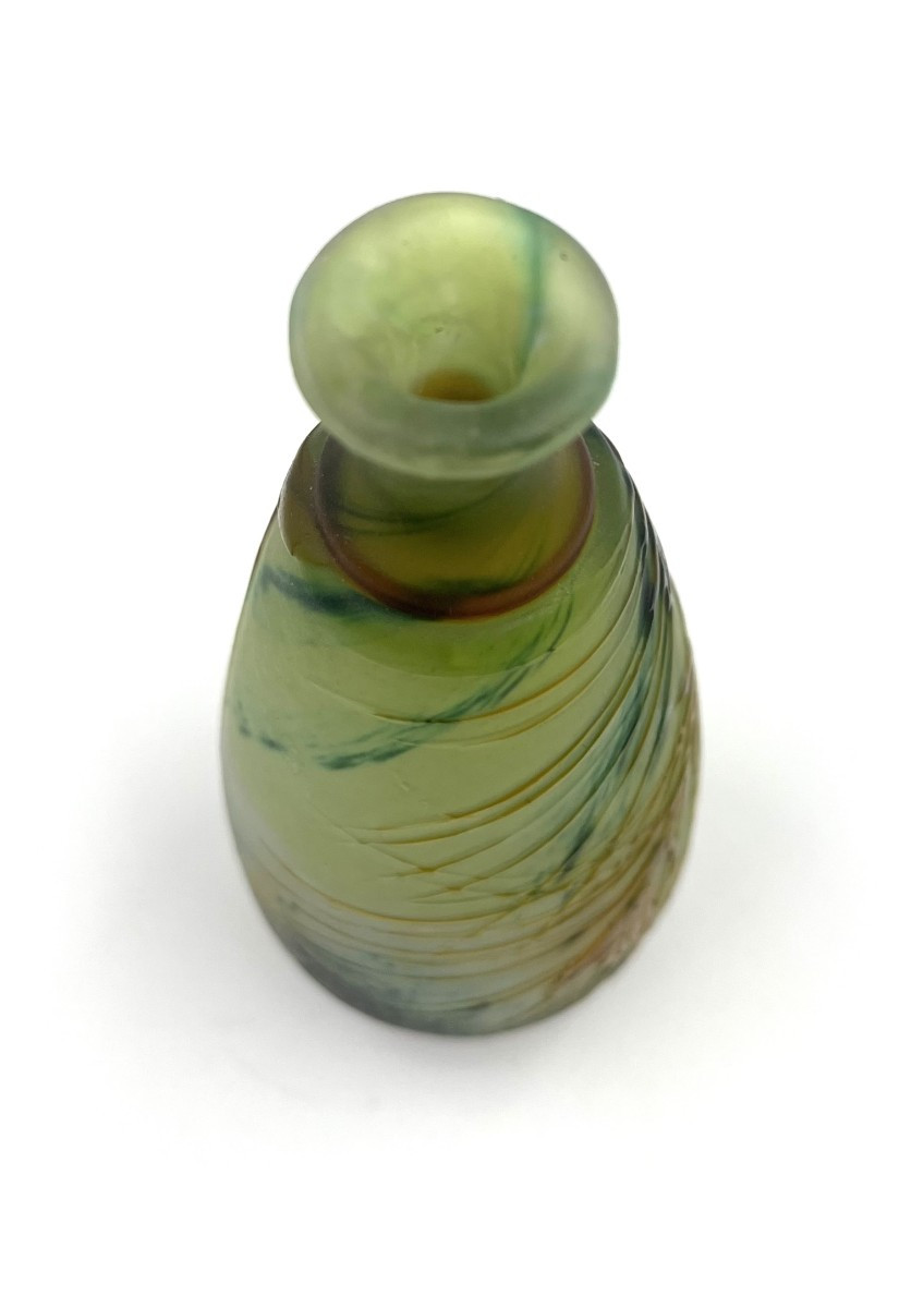 Emile Gallé Vase, Pine Branches With Fruit-photo-1