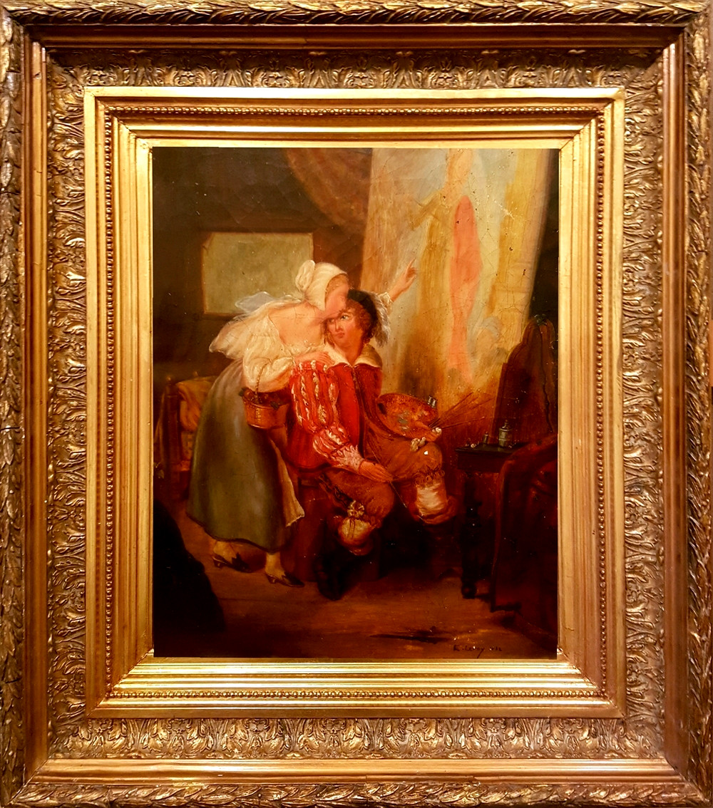 Painting By Leroy Dionet, 19th Century