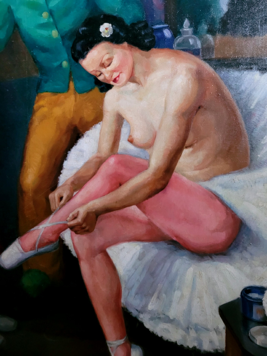 Grand tableau Henry GODOT-photo-4