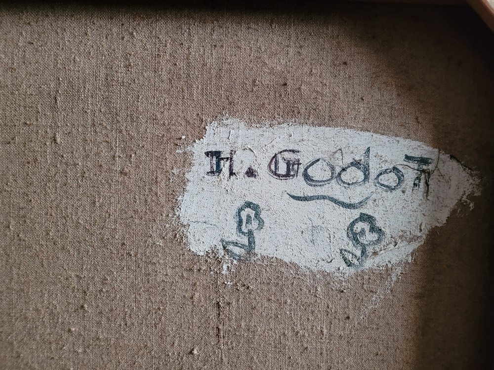 Grand tableau Henry GODOT-photo-3