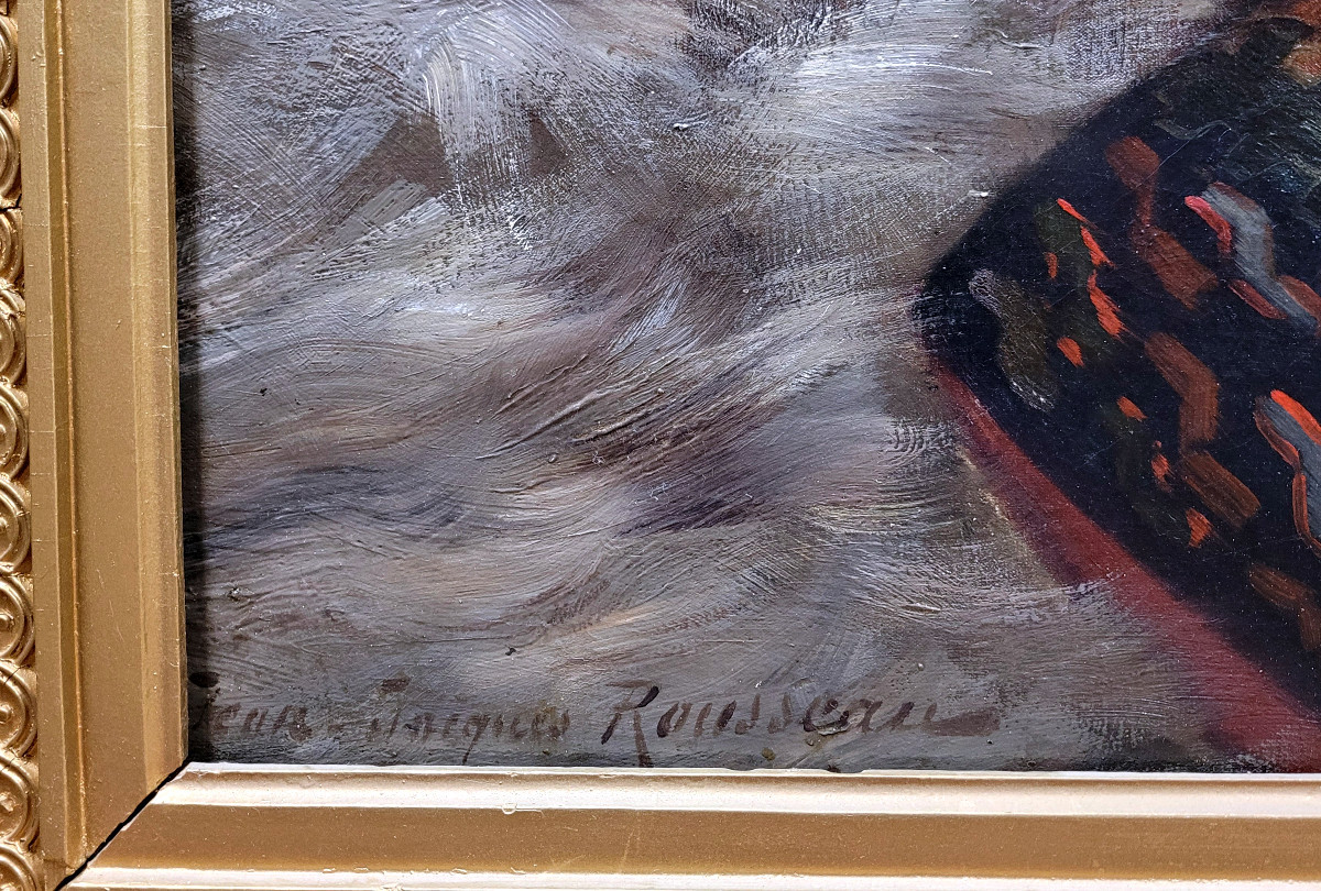 Painting By Jean Jacques Rousseau-photo-4