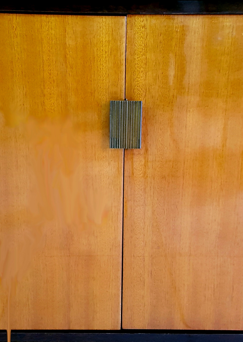 Original 1950s/60s Display Cabinet With Compartments-photo-1