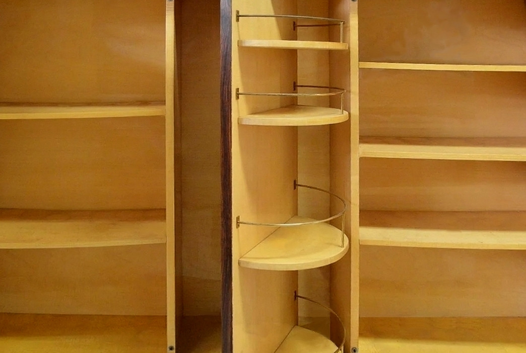 Art Deco Bar Cabinet Attributed To Jules Leleu-photo-2