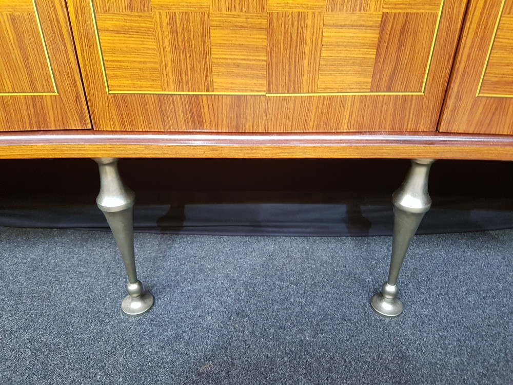 Art Deco Bar Cabinet Attributed To Jules Leleu-photo-3