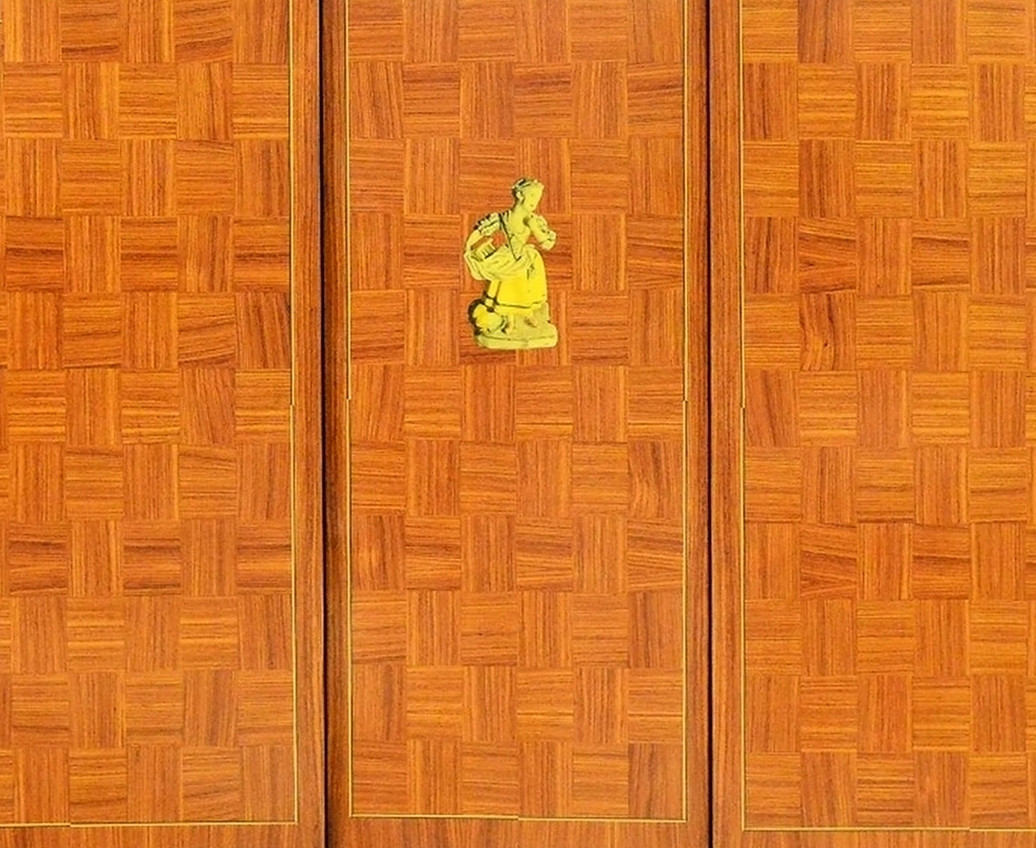 Art Deco Bar Cabinet Attributed To Jules Leleu-photo-4