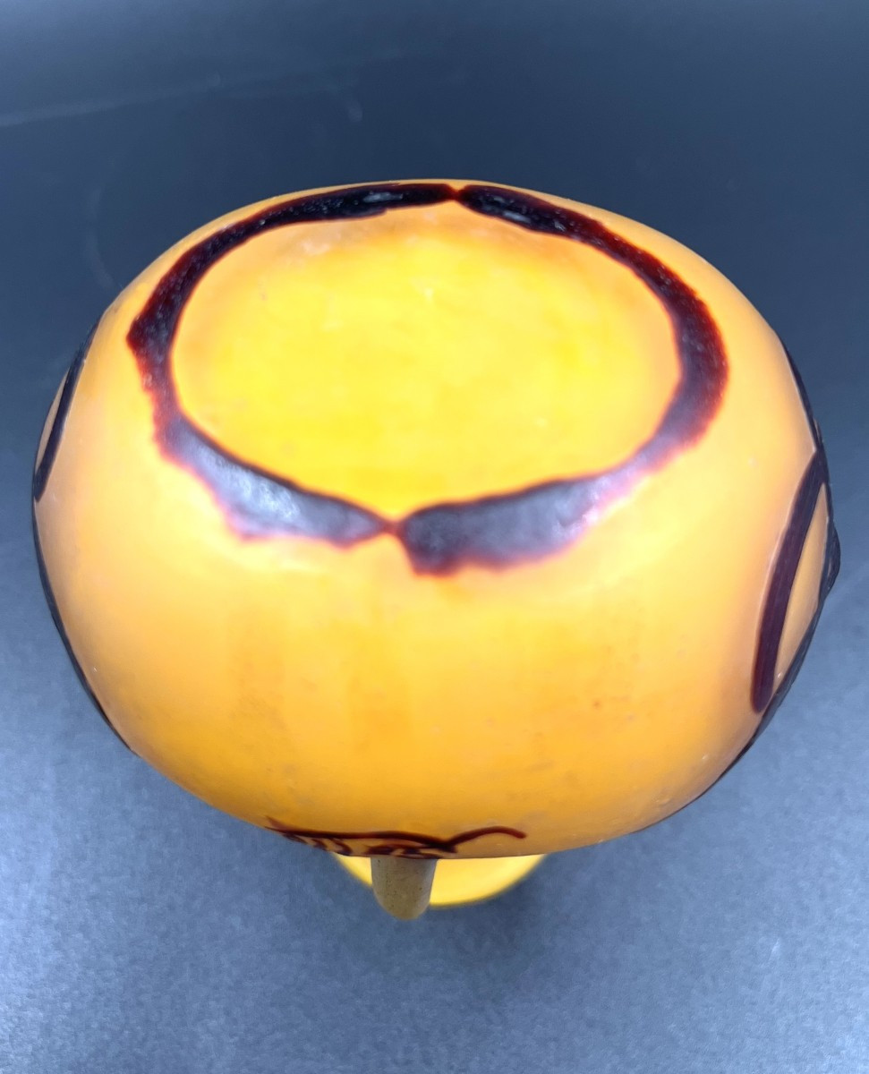 Emile Gallé - Vase With Handles, Japanese -photo-5