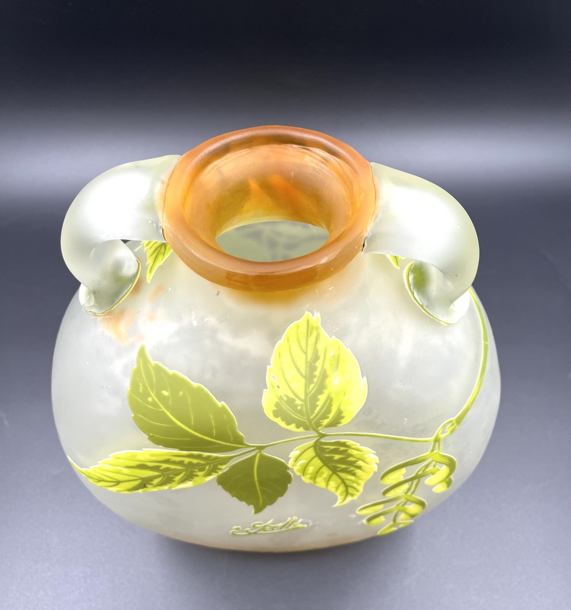 Gallé Vase Gourd-photo-2