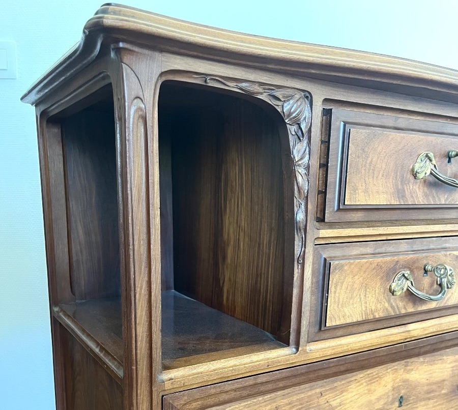 Art Nouveau High Cabinet-photo-4