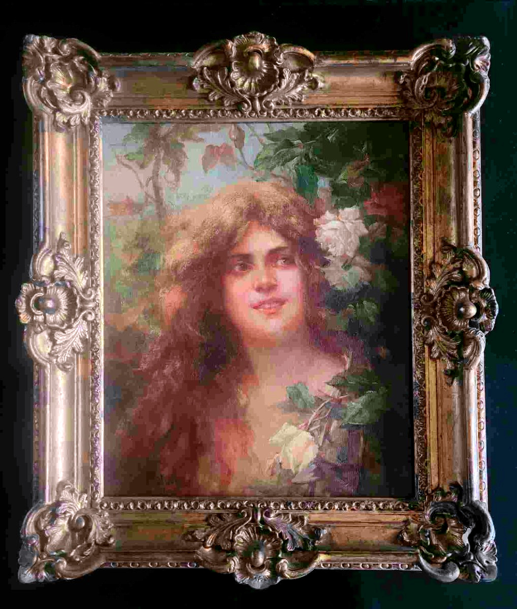 Painting Signed By Th. Patureau And Dated 1903