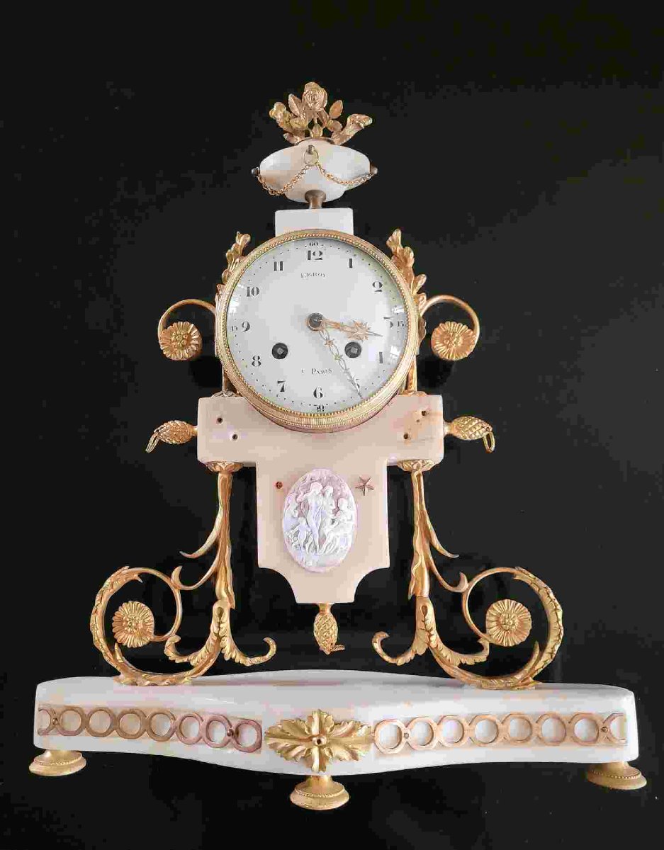 19th-century Clock Signed By Leroy