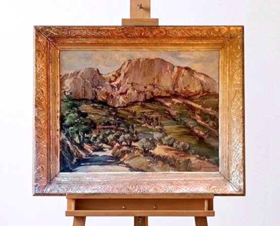 La montagne Sainte Victoire par Henri AUDOUAIRE